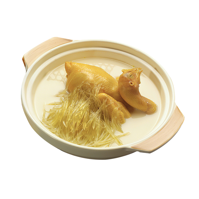 顧家素翅雞湯煲 (6位用)